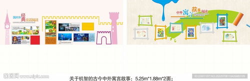 校园文化连廊墙面文化设计 艺术与交流的交汇点